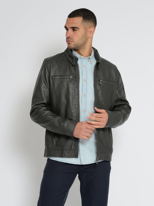 Herren Lederjacke