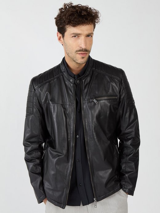Herren Lederjacke