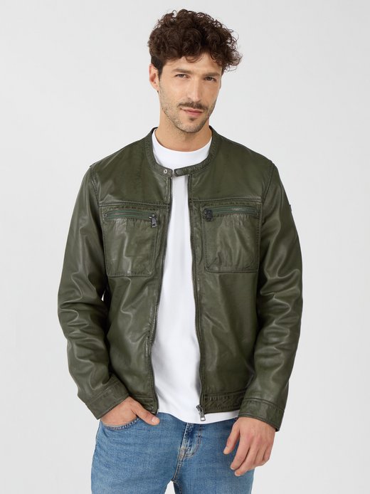 Herren Lederjacke