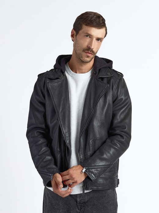 Herren Lederjacke