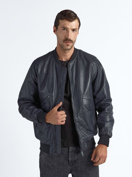 Herren Lederjacke