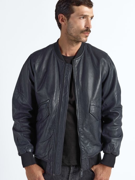 Herren Lederjacke