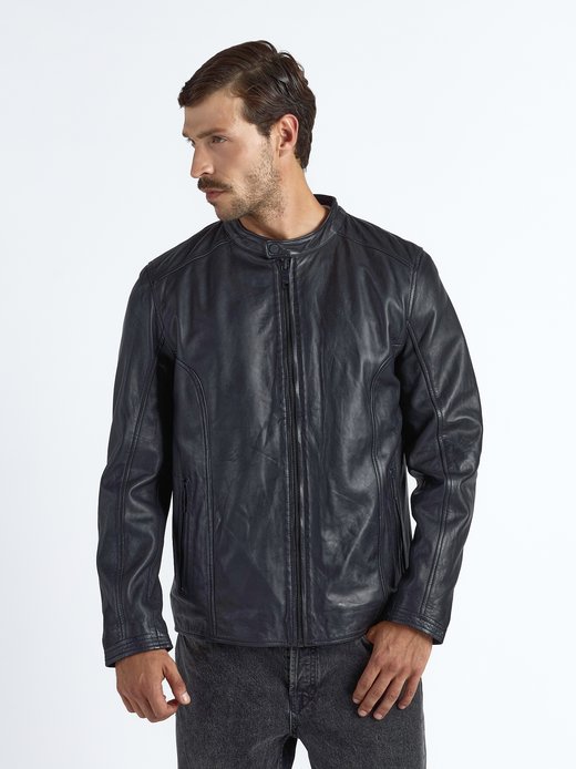 Herren Lederjacke