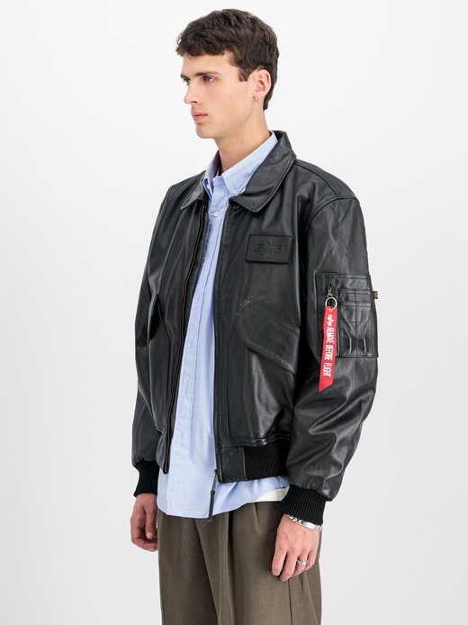 Herren Lederjacke