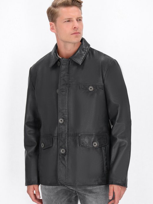 Herren Lederjacke