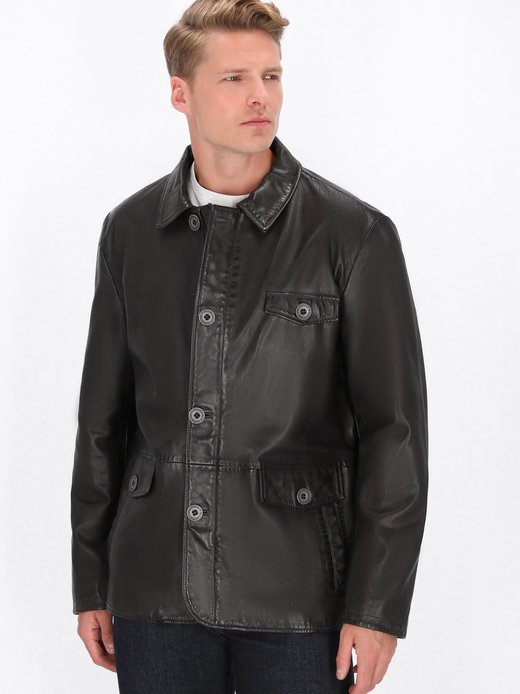 Herren Lederjacke