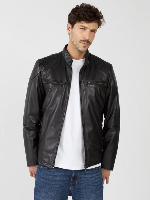 Herren Lederjacke