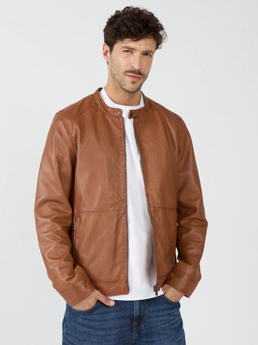 Herren Lederjacke