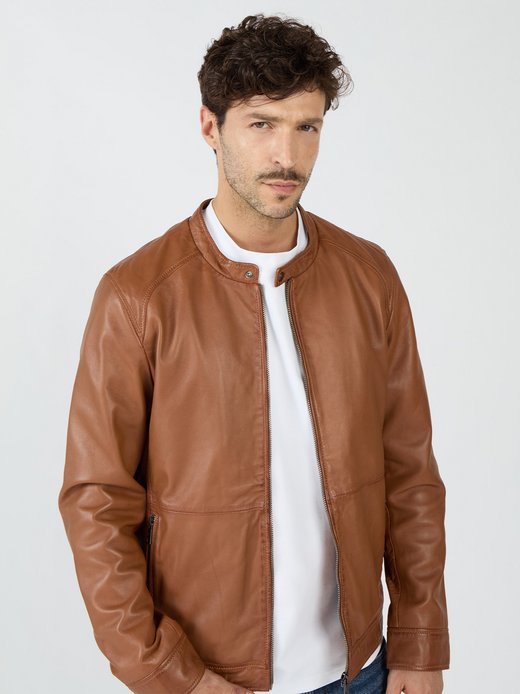 Herren Lederjacke