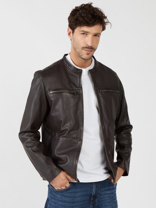 Herren Lederjacke