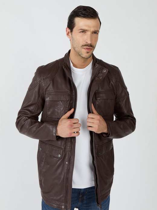 Herren Lederjacke
