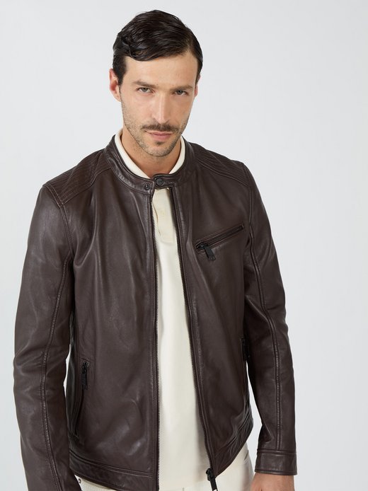 Herren Lederjacke