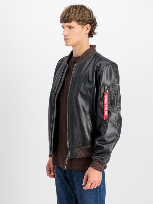 Herren Lederjacke