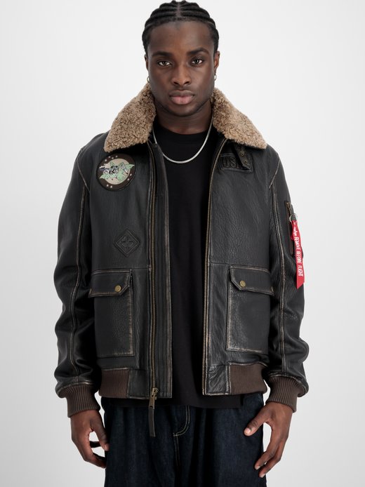 Herren Lederjacke