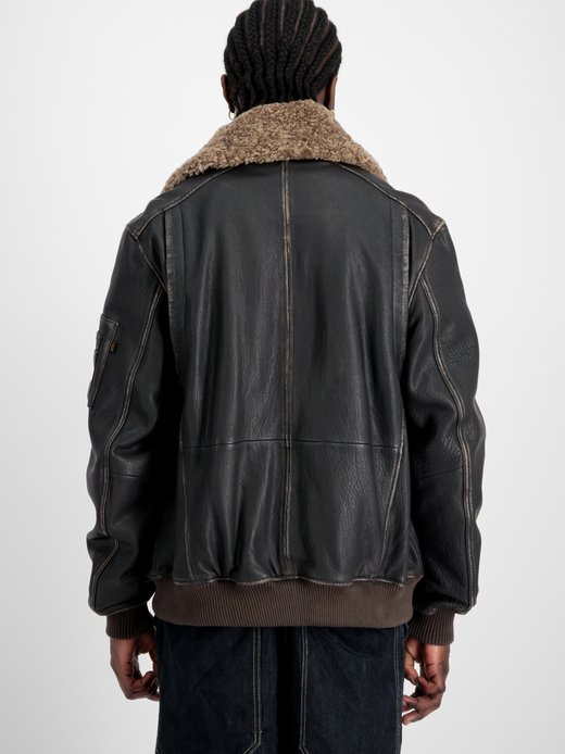 Herren Lederjacke