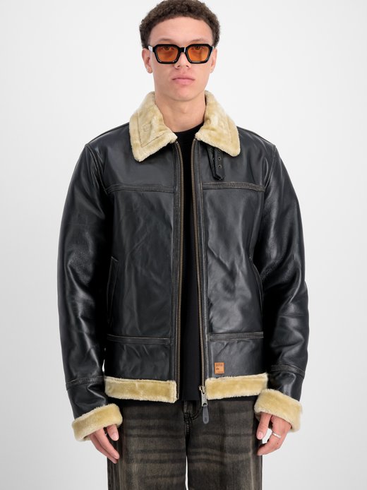 Herren Lederjacke