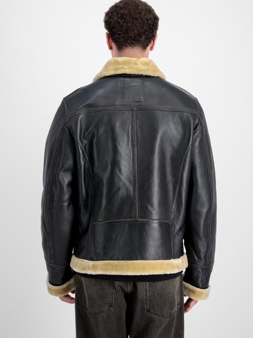 Herren Lederjacke
