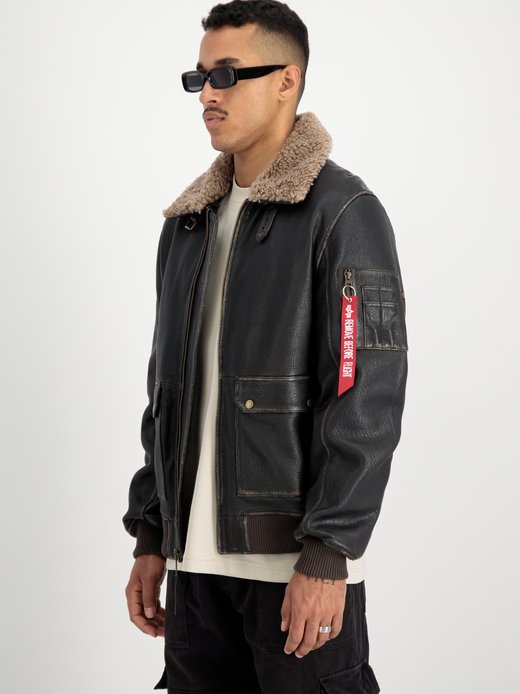 Herren Lederjacke