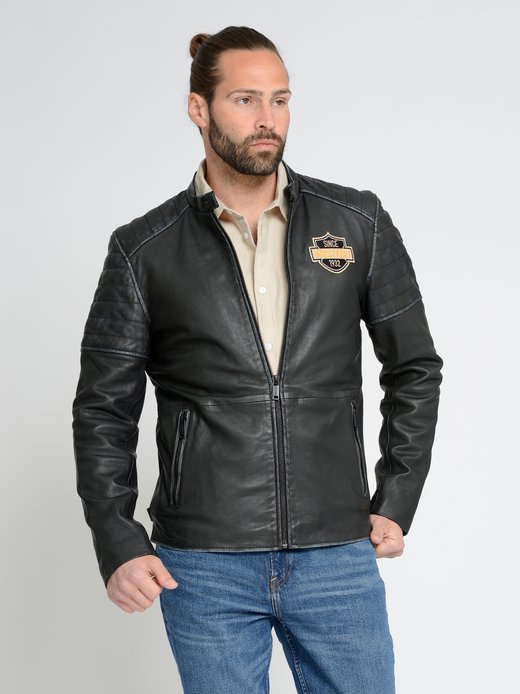 Herren Lederjacke