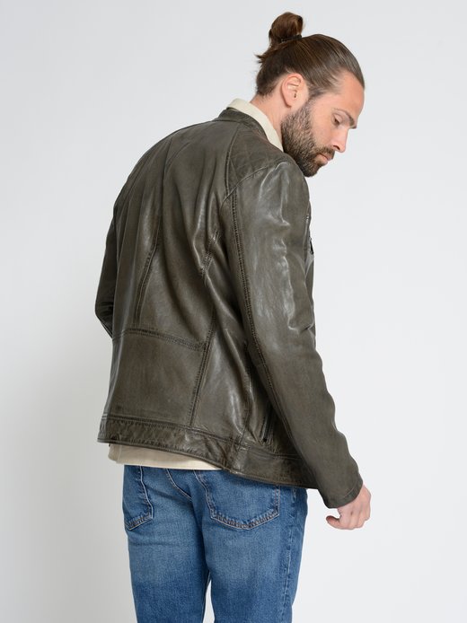 Herren Lederjacke