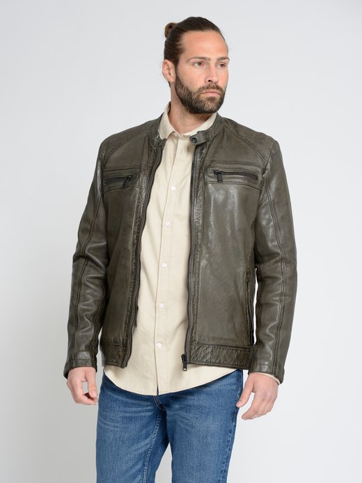 Herren Lederjacke