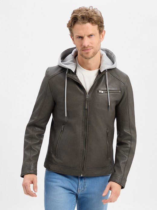 Herren Lederjacke