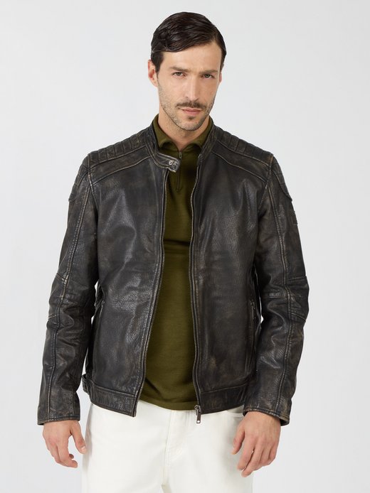 Herren Lederjacke