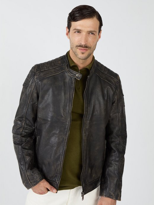 Herren Lederjacke