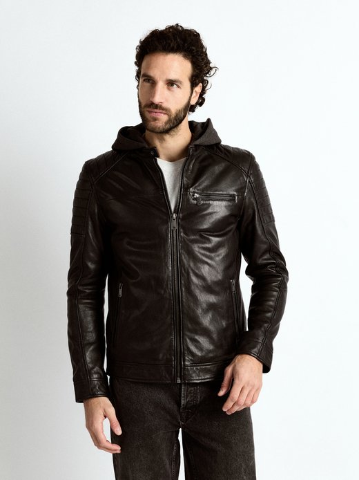 Herren Lederjacke