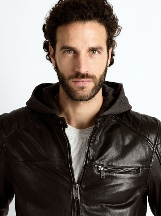 Herren Lederjacke