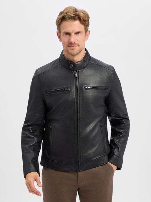 Herren Lederjacke