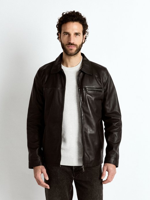 Herren Lederjacke