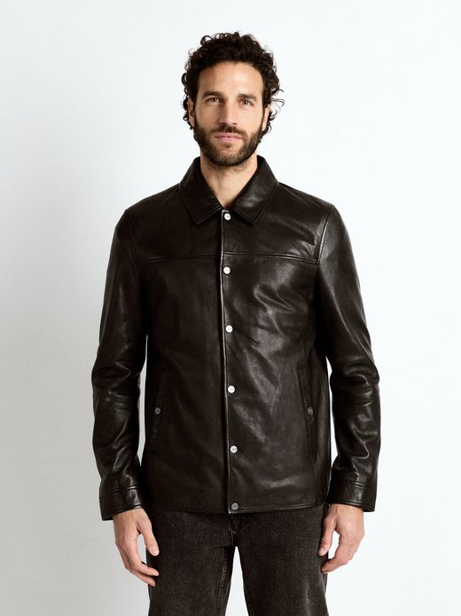 Herren Lederjacke