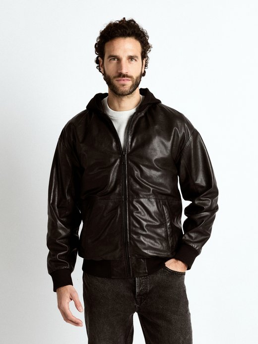 Herren Lederjacke