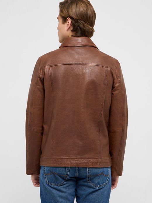 Herren Lederjacke