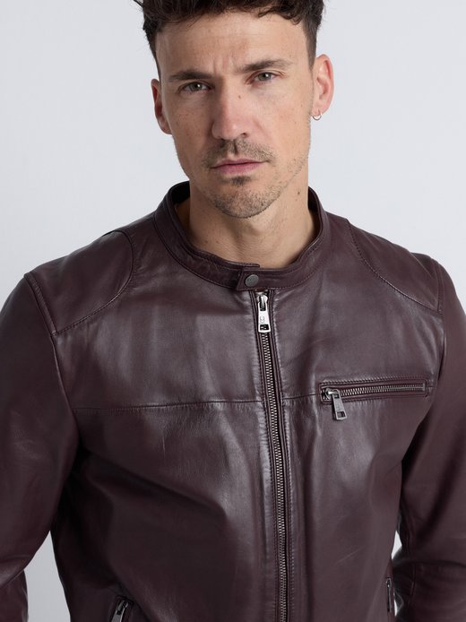 Herren Lederjacke
