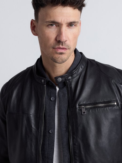 Herren Lederjacke