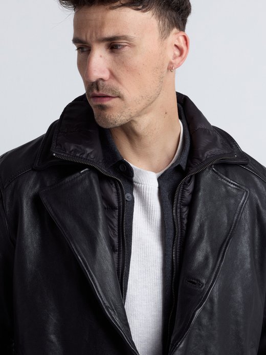Herren Lederjacke