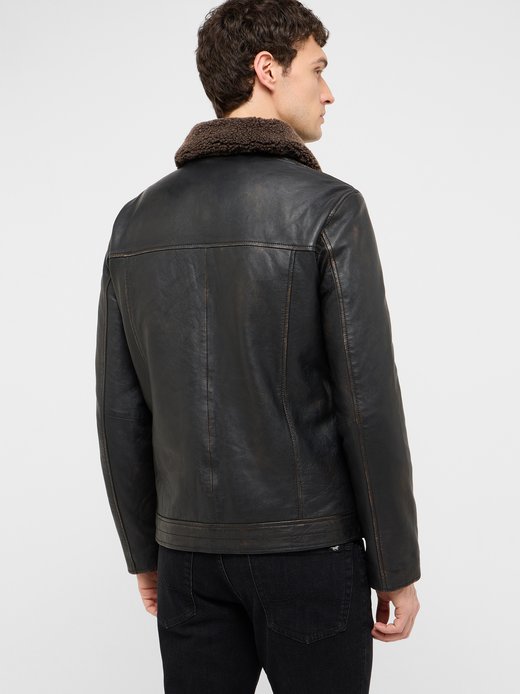 Herren Lederjacke