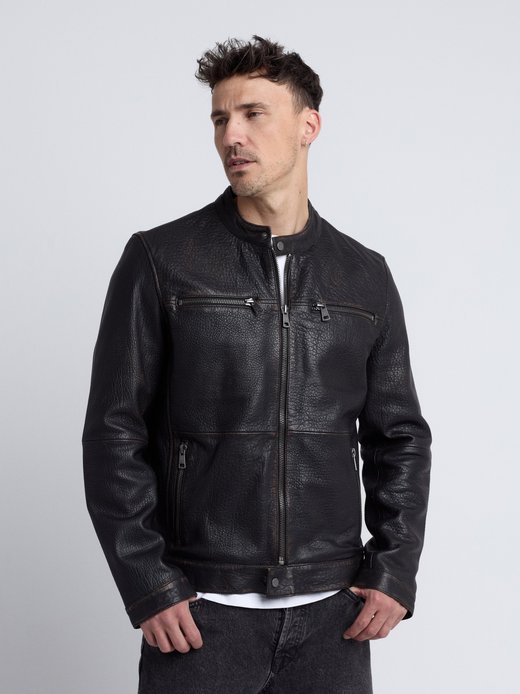 Herren Lederjacke