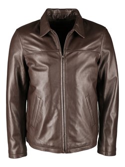 Artikelbild Herren Lederjacke von JCC in braun uni