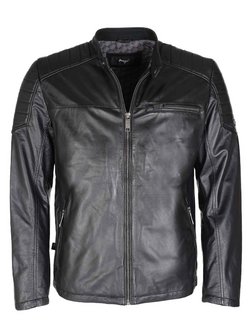 Artikelbild Herren Lederjacke von Maze in schwarz uni
