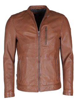 Artikelbild Herren Lederjacke von Maze in cognac uni