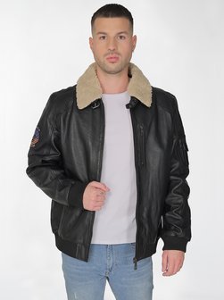 Herren Lederjacke