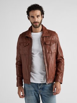 Herren Lederjacke