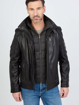 Herren Lederjacke