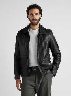 Herren Lederjacke