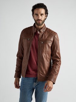 Herren Lederjacke