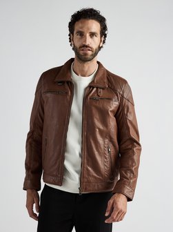 Herren Lederjacke