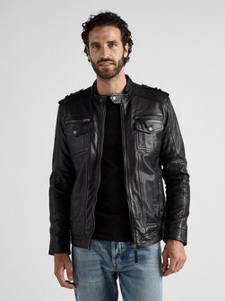 Herren Lederjacke